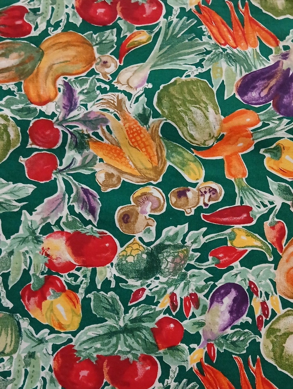 Handmade Reversible Vegetable Runner - Picture 11 of 13